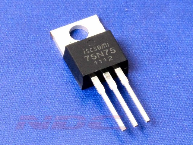 STMicroelectronics STP75NF75 N-Channel Power MOSFET PCB TV Regulator 