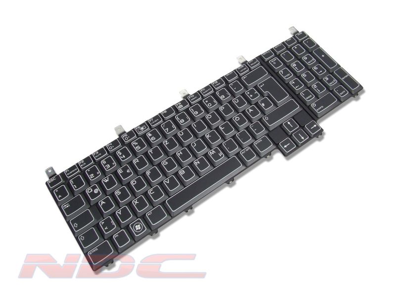 C945R Dell Alienware M17x R1/R2/R3/R4 GERMAN Keyboard with AlienFX LED - 0C945R0