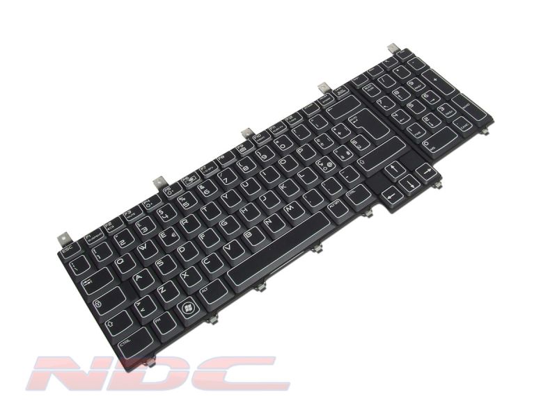 6D5DR Dell Alienware M17x R1/R2/R3/R4 ITALIAN Keyboard with AlienFX LED - 06D5DR0