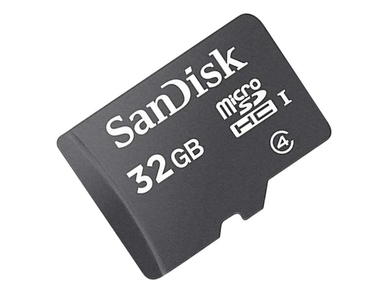 32GB SanDisk MicroSDHC Memory Card