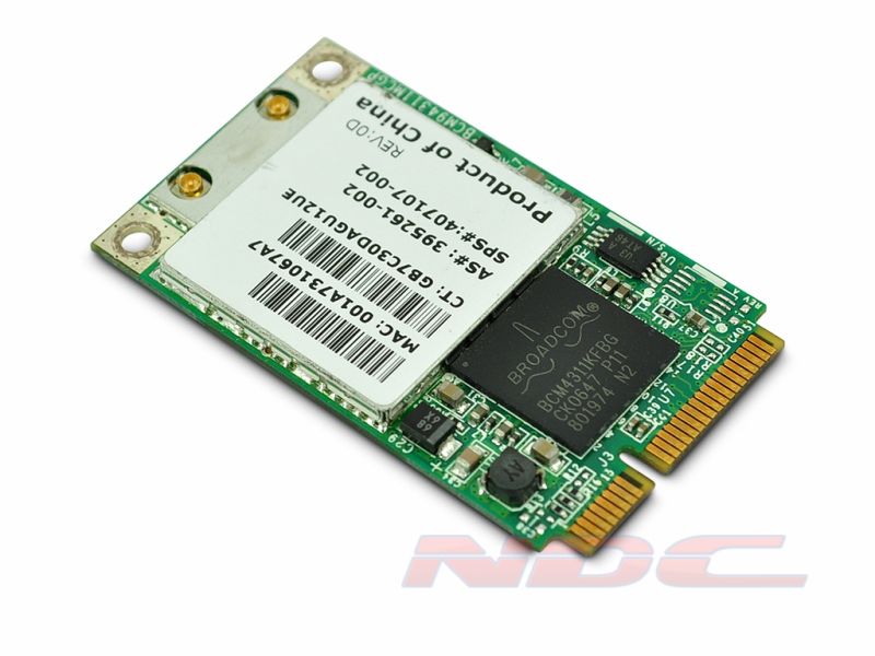 407107-002 HP Compaq Broadcom BCM94311MCG Mini PCI-Express Wireless Card