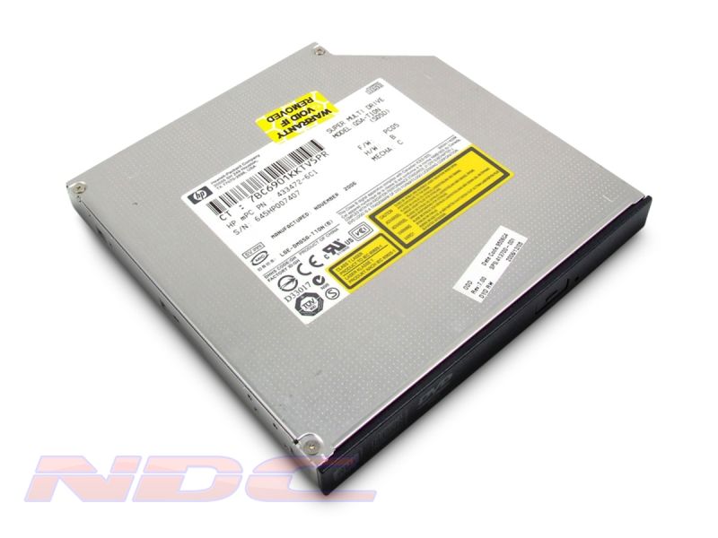 HP Compaq Tray Load 12.7mm IDE DVD+RW Drive GSA-T10N - 413700-001 