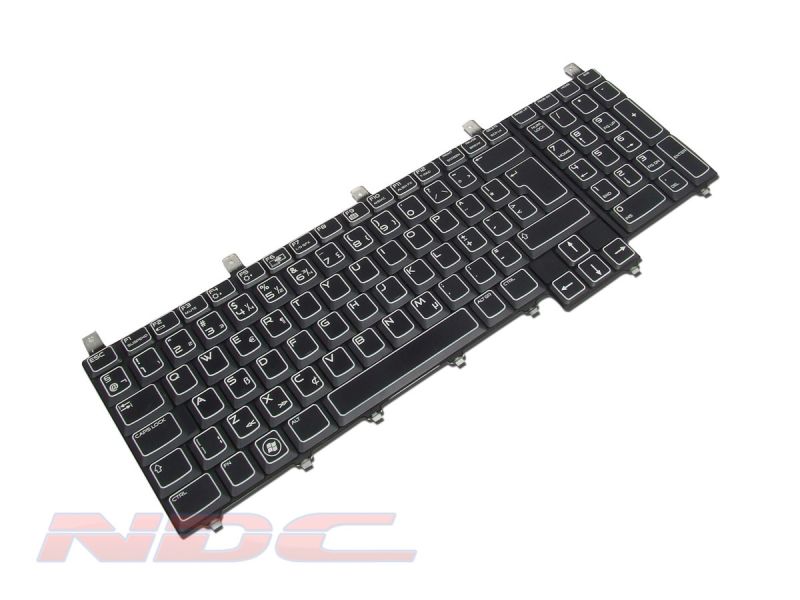 H463R Dell Alienware M17x R1/R2/R3/R4 DUTCH Keyboard with AlienFX LED - 0H463R0
