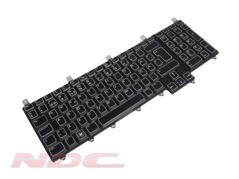 H646R Dell Alienware M18x R1/R2 SWEDISH-FINNISH Keyboard with AlienFX LED - 0H646R0