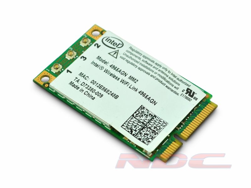Intel Wireless WiFi Link 4965AGN Mini PCI-Express Wireless Card 
