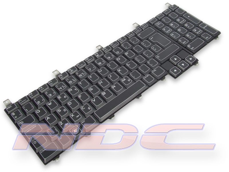 4FR1G Dell Alienware M18x R1/R2 DUTCH Keyboard with AlienFX LED - 04FR1G0