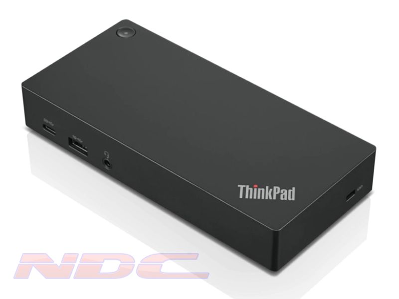 Lenovo ThinkPad Black USB-C Gen 2 Docking Station - 40AS0090UK