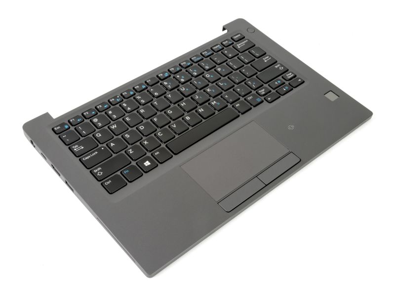 Dell Latitude 7290/7390 Grey Biometric Palmrest & US-ENGLISH Backlit Keyboard - 00X745V + 00NPN8