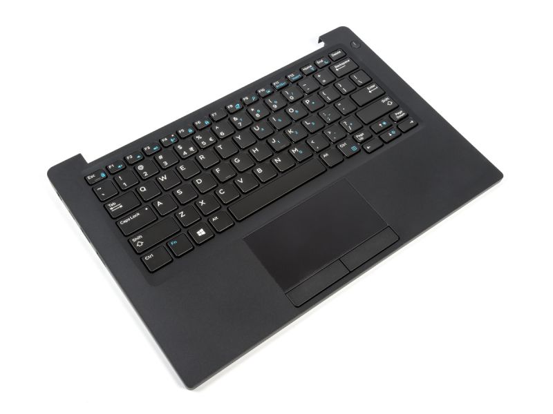 Dell Latitude 7290/7390 Palmrest, Touchpad & US-ENGLISH  Backlit Keyboard - 0VJ3C9 + 0346TJ