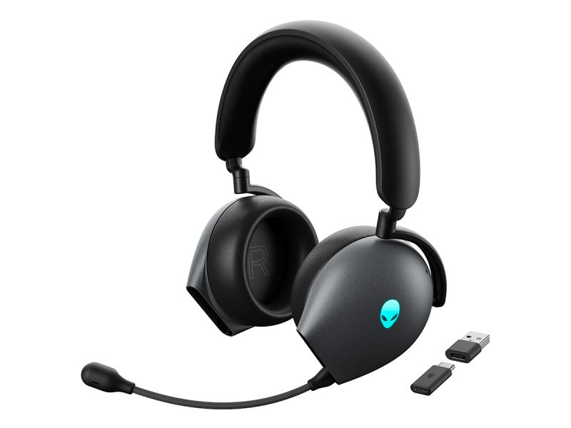 Alienware AW920H Tri-Mode Wireless Gaming Headset - Dark Side of the Moon