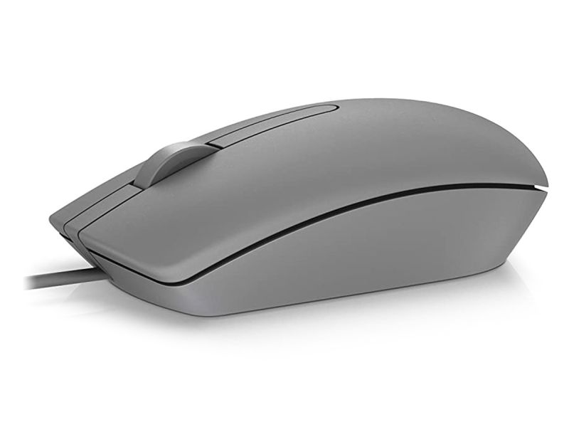 Dell MS116 Optical Wired Mouse - Grey