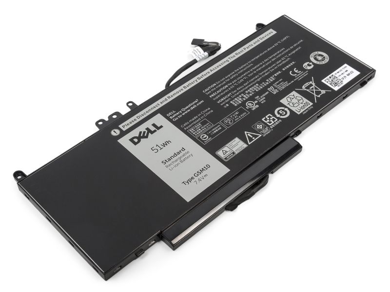 Genuine Dell G5M10 Laptop Battery (7.4V/51Wh) - Refurb (Min 90%)