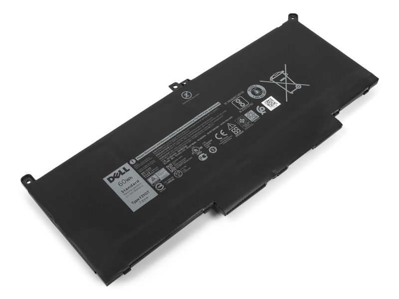 Genuine Dell F3YGT Laptop Battery (7.6V/60Wh) - Refurb (Min 90%)