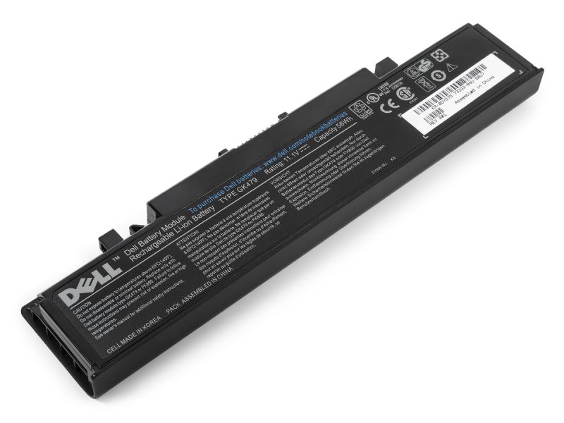 Genuine Dell GK479 Laptop Battery (11.1V/56Wh) - Refurb (Min 90%)