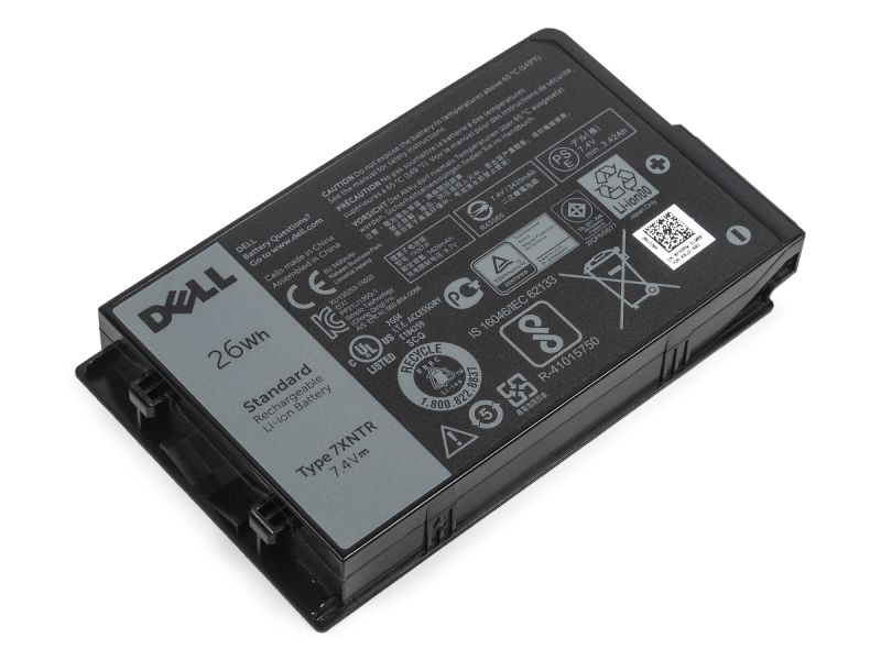 Genuine Dell 7XNTR Laptop Battery (7.4V/26Wh)
