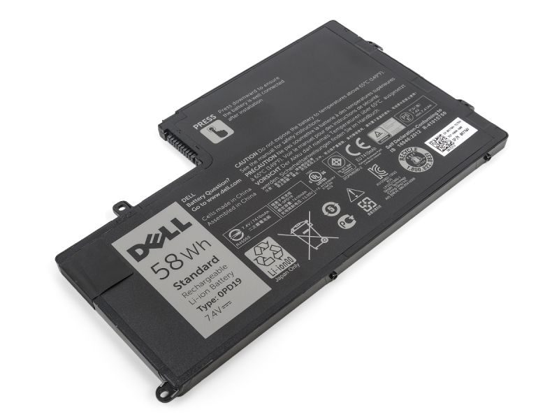 Genuine Dell 0PD19 Laptop Battery (7.4V/58Wh) - Refurb (Min 90%)