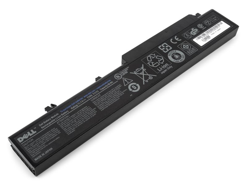 Genuine Dell T117C Laptop Battery (11.1V/56Wh) - Refurb (Min 90%)