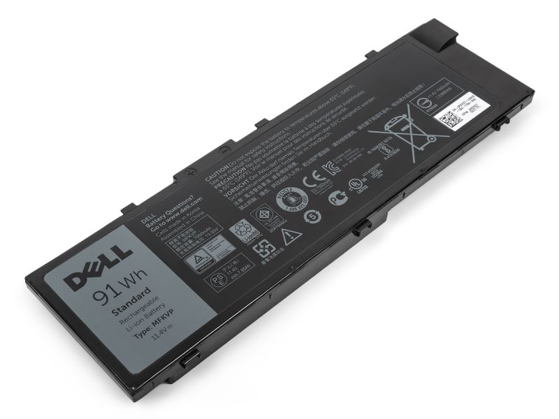 Genuine Dell MFKVP Laptop Battery (11.4V/91Wh) - Refurb (Min 90%)