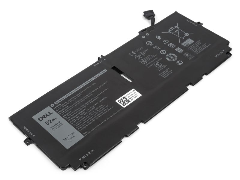 Genuine Dell 722KK Laptop Battery (7.6V/52Wh) - Refurb (Min 90%)