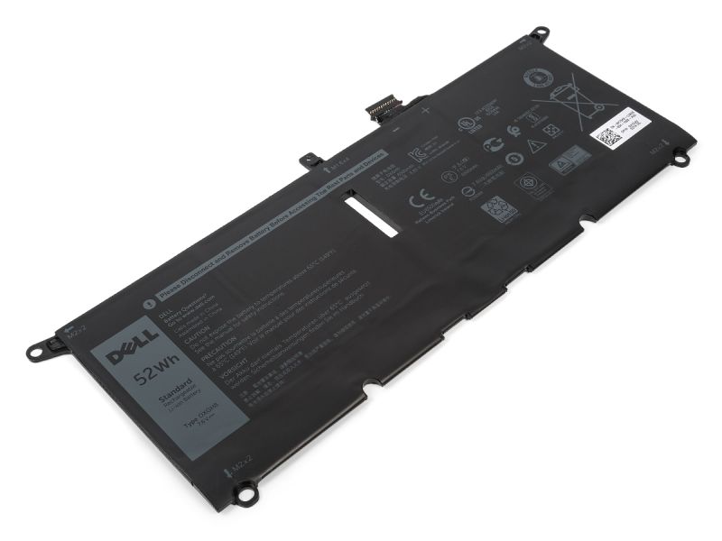 Genuine Dell DXGH8 Laptop Battery (7.6V/52Wh) - Refurb (Min 90%)