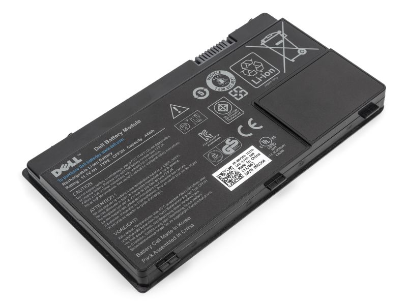 Genuine Dell CFF2H Laptop Battery (11.1V/44Wh) - Refurb (Min 90%)