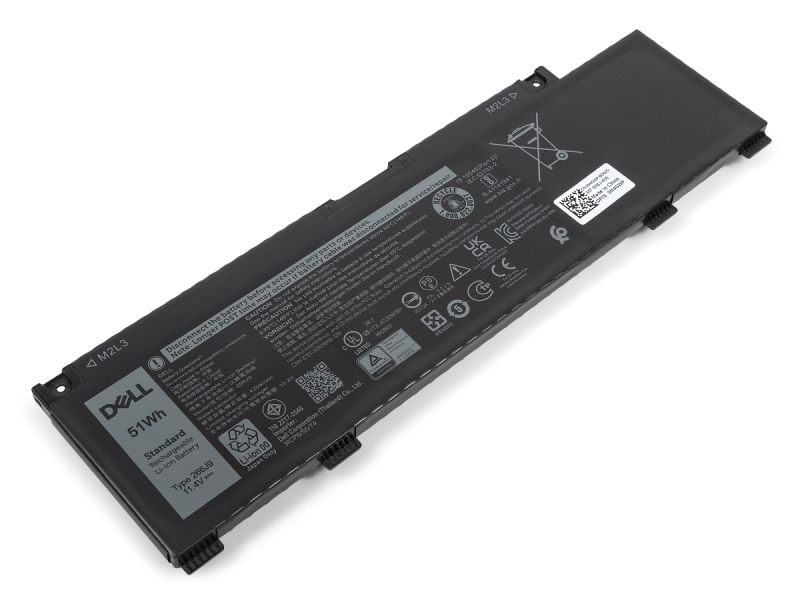 Genuine Dell 266J9 Laptop Battery (11.4V/51Wh/3-Cell)