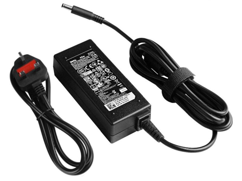 Dell 45W 4.5mm x 3.0mm Power Supply Adapter / Laptop Charger LA45NM140 (Refurbished)