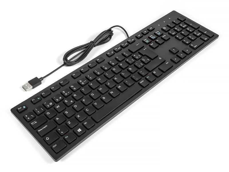 Dell KB216 SPANISH Slim Office Multimedia Keyboard (Refurbished)