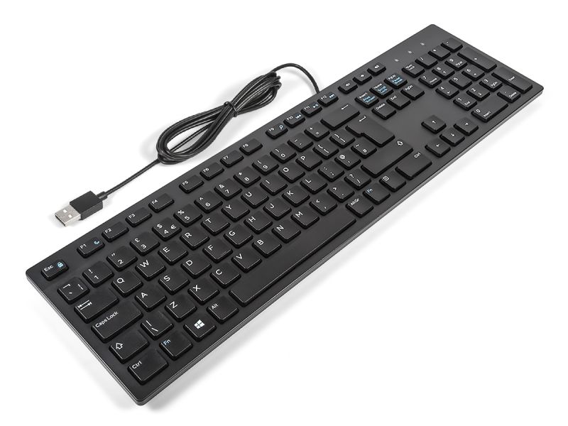 Dell KB216 UK ENGLISH Slim Office Multimedia Keyboard