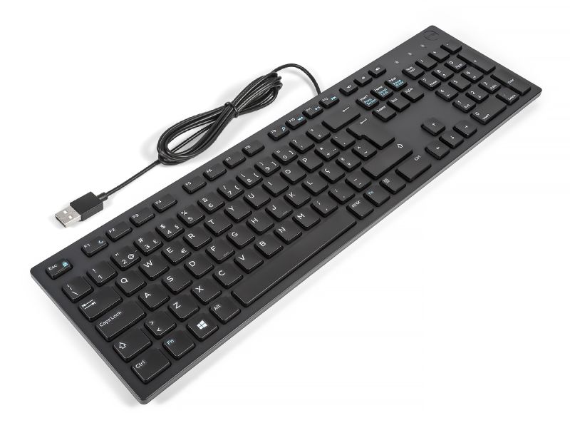 Dell KB216 PORTUGUESE Slim Office Multimedia Keyboard