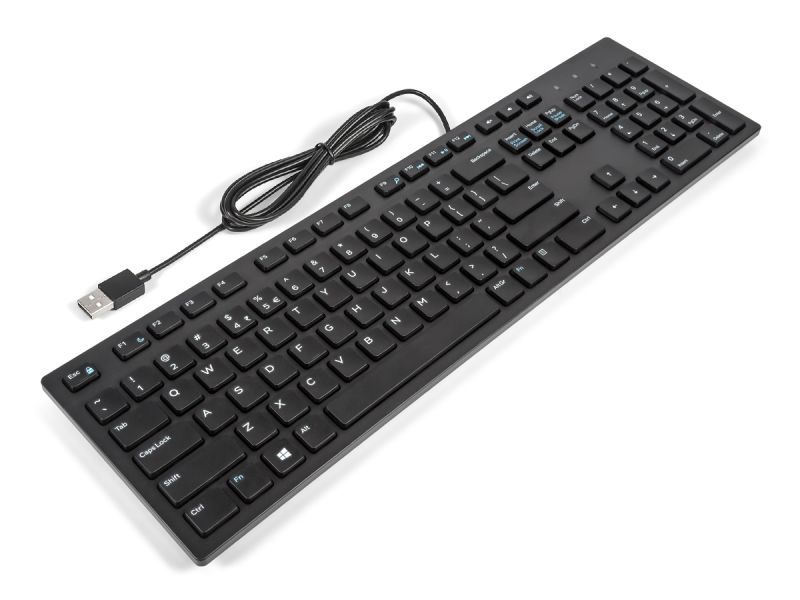 Dell KB216 US/INTERNATIONAL ENGLISH Slim Office Multimedia Keyboard (Refurbished)
