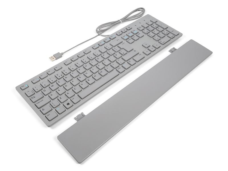 Dell KB216 UK ENGLISH Slim Office Multimedia Keyboard (Grey)