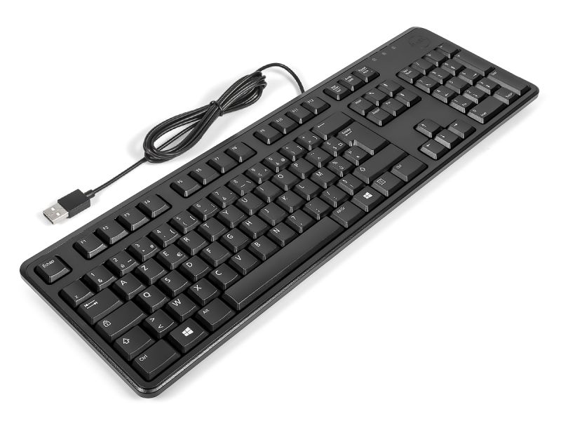 Dell KB212-B QuietKey FRENCH USB Keyboard