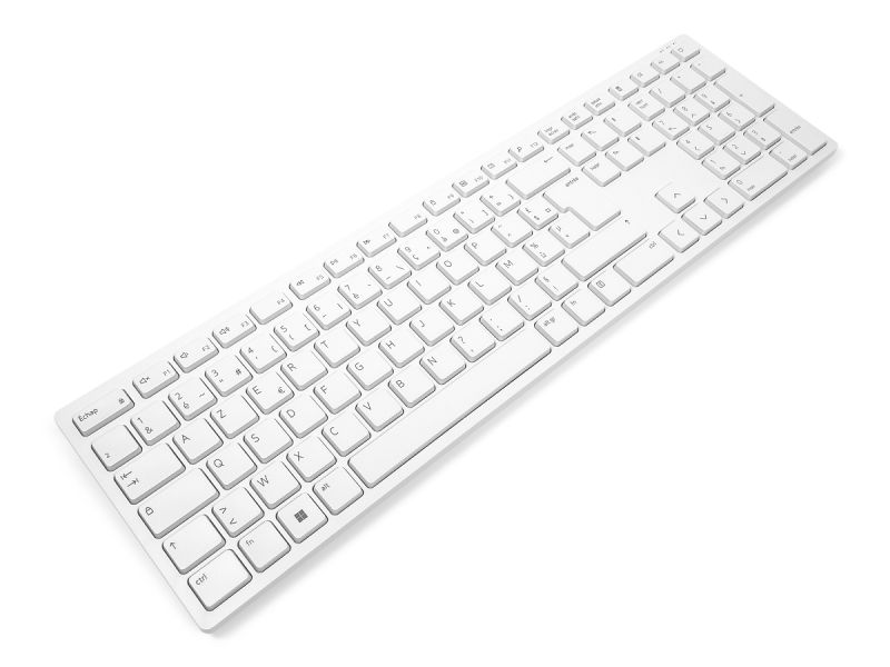 Dell KM5221W FRENCH White Pro Wireless Keyboard (Refurbished)