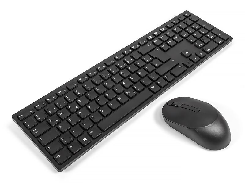Dell KM5221W GERMAN Pro Wireless Keyboard & Mouse Combo Bundle