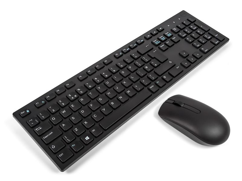 Dell KM636 UK ENGLISH Wireless Mouse & Keyboard Combo Bundle