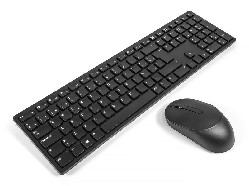 Dell KM5221W SPANISH Pro Wireless Keyboard & Mouse Combo Bundle (Refurbished)
