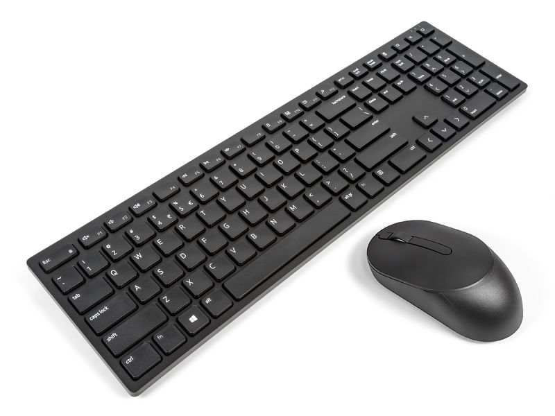 Dell KM5221W US/INT ENGLISH Pro Wireless Keyboard & Mouse Combo Bundle (Refurbished)