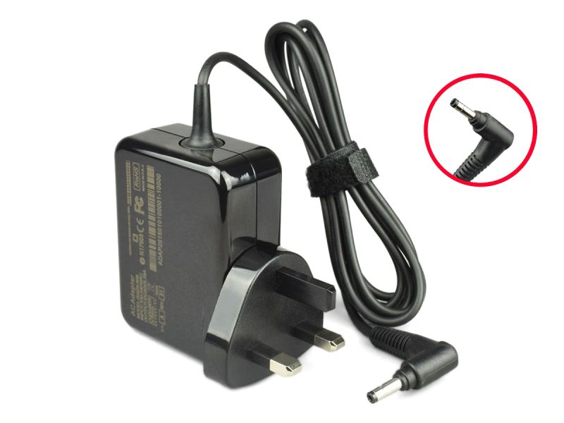 Replacement 45W Lenovo Pin Tip 20V 2.25A Wall Charger