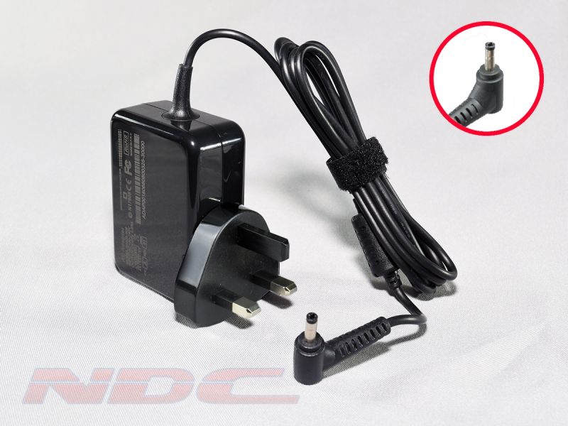 Replacement 65W Lenovo Pin Tip 20V 3.25A Wall Charger