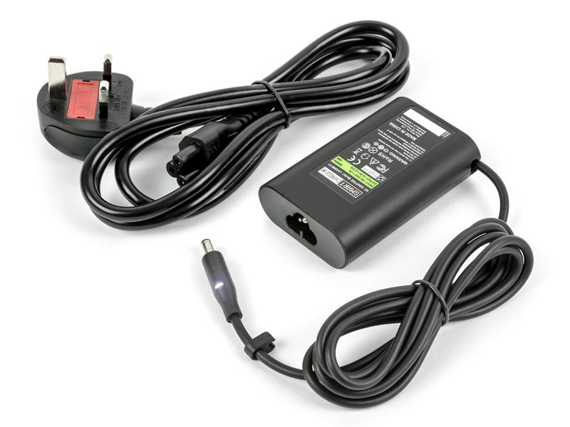 SmartCharge Dell 45W (19.5V/2.3A) Power Supply / Charger (Round Tip - 4.5*3.0mm)