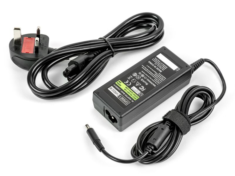 SmartCharge Dell 65W (19.5V/3.34A) Power Supply / Charger (Round Tip - 4.5*3.0mm)