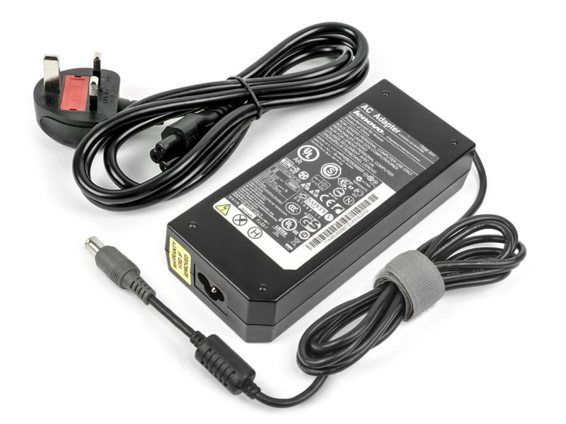 Lenovo Thinkpad 135W Laptop Round-Pin Power Supply Adapter / Charger (Refurbished)