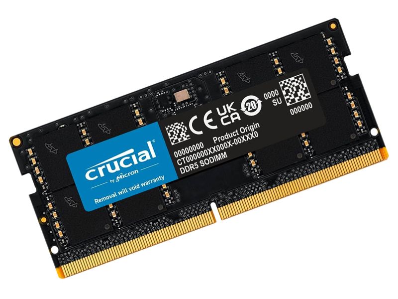 Crucial 32GB (1 x 32GB) DDR5 4800Mhz SO-DIMM RAM