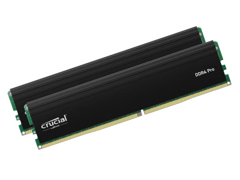 Crucial 32GB (2 x 16GB) DDR4 Pro 3200Mhz U-DIMM RAM Kit