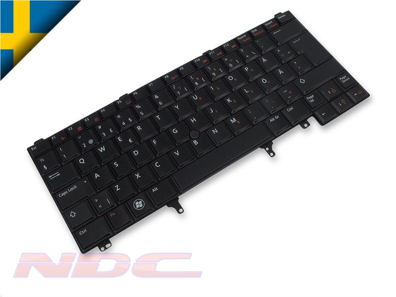 07W2R Dell Latitude E6420/E6430/ATG/E6430s SWEDISH-FINNISH Backlit Keyboard - 007W2R0