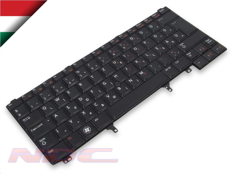 089P8 Dell Latitude E5420/E5430 HUNGARIAN Dual Point Backlit Keyboard - 0089P80