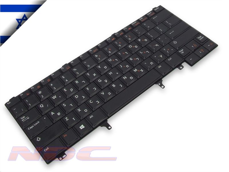 CX0HG Dell Latitude E6220/E6230 HEBREW Win8/10 Backlit Keyboard - 0CX0HG0