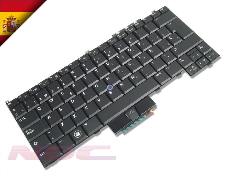 H648G Dell Latitude E4300 SPANISH Backlit Keyboard - 0H648G0