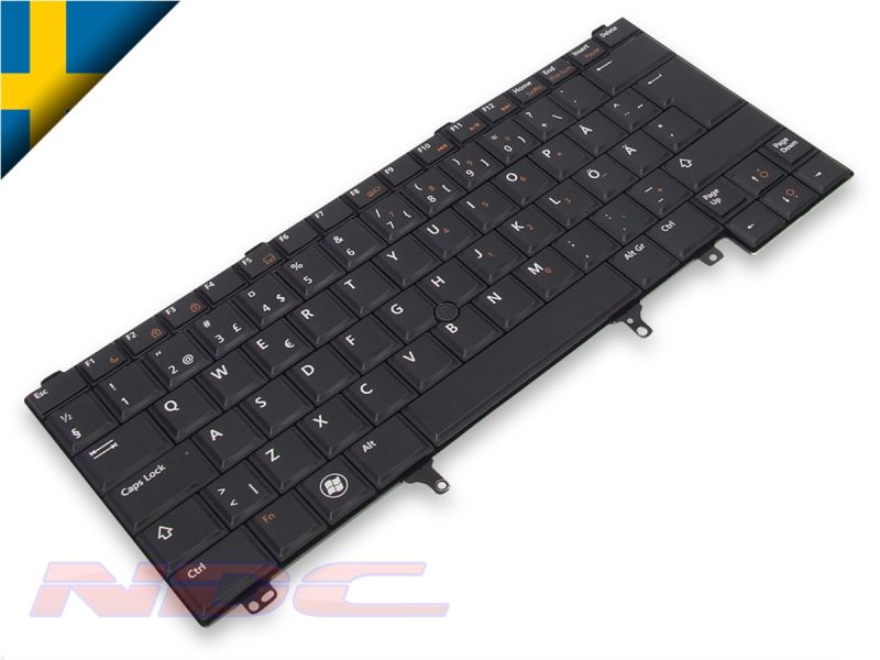 J5H8F Dell Latitude E6420/E6430/ATG/E6430s SWEDISH/FINNISH Keyboard - 0J5H8F0